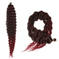 thumbnail image 6 of Brazilian Wavy Human Hair Bundles Natural Black Wig Weave Extensions For Women, 6 of 7