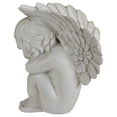 thumbnail image 4 of Northlight 7.25" Ivory Right Facing Sleeping Cherub Angel Outdoor Garden Statue, 4 of 5
