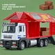 thumbnail image 4 of Semi Camión, 4 Puertas Abiertas Escala 1:32 Transporte Realista Semi Camión Juguete Sonido Para La Escuela, 4 of 7