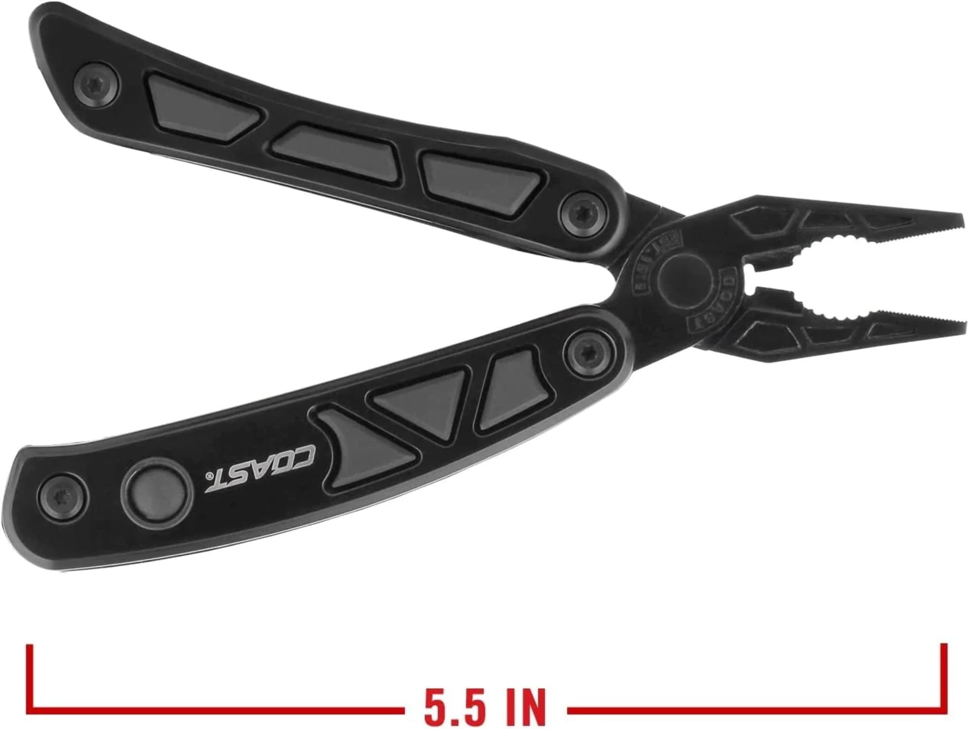 Coast C5899BCP LED155 13-Tool Black Pro LED Multi Tool with Built-in Dual Lights