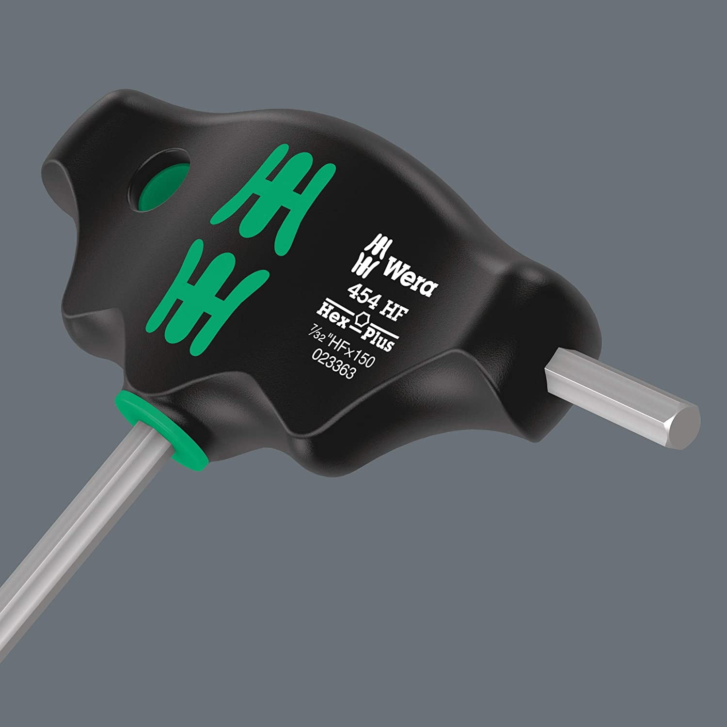 Wera Tools 05023454001 - 454/10 HF Imperial T-handle Hex-Plus Screwdriver Set w/