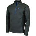 Spyder Men's HalfZip Outbound Stryke Sweater Jacket, Gray Medium