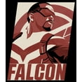 thumbnail image 2 of Men's Marvel The Falcon and the Winter Soldier Falcon Poster  Graphic Tee Black Large, 2 of 5