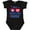 AB-Black, variant on 4th of July All American Dude with Red and Blue Glasses Boys Baby Bodysuit