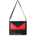 thumbnail image 2 of for Samsung Galaxy Tab 12.4" S8plus/X800/X806/S7FE/T730/T733/T736/T738/S7plus/T970/T975 Protective Envelope Case, PU Leather w/Pen Holder/Card Slot/Hand Strap Wallet Shoulder Bag Carrying Case,Red, 2 of 7