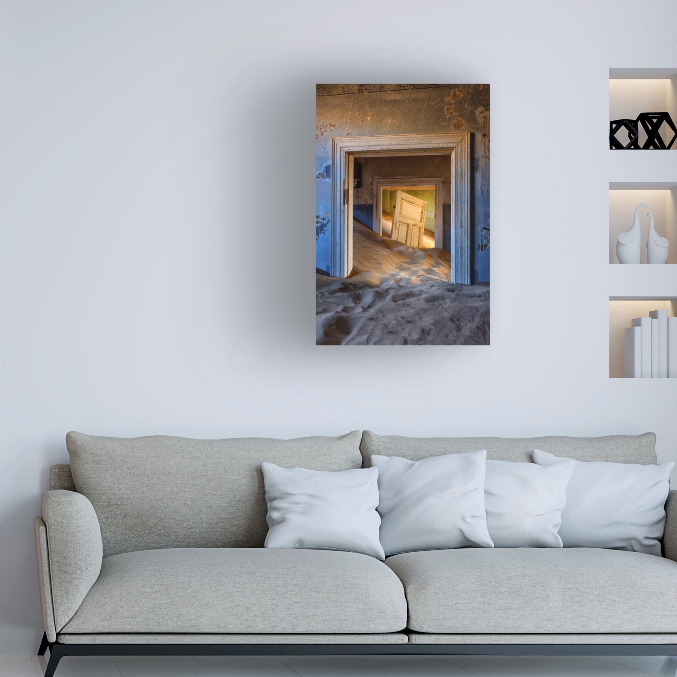 Trademark Fine Art Michael Zheng Kolmanskop Canvas Wall Art