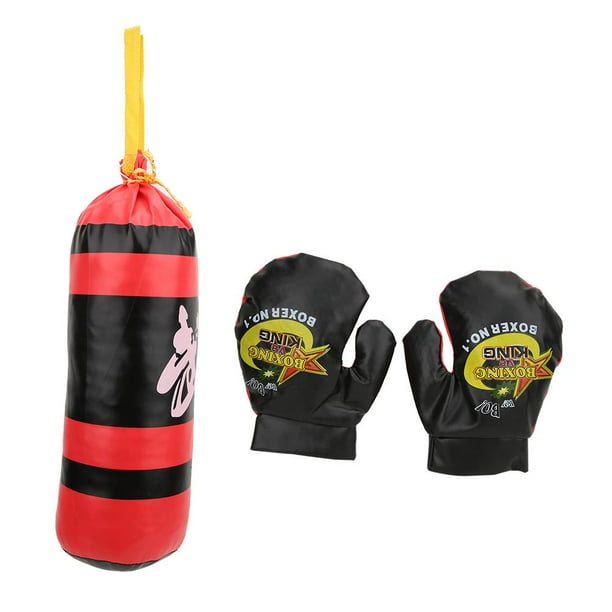 Jouets de sport pour adultes et enfants, ensemble de sport avec gants, sac  de boxe pour enfants