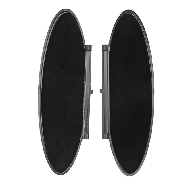 Cubierta de espejo de vanidad para visera solar, 2 piezas Cubierta de espejo de visera solar ABS Cubierta de tapa de visera solar Mejore su experiencia