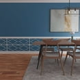 thumbnail image 3 of Ekena Millwork 36"H x 94 1/2"W Hudson PVC Wainscot Paneling Kit, 3 of 13