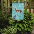 thumbnail image 2 of Carolines Treasures BB8095GF Guanaco Blue Check Flag Garden Size, 2 of 3