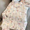 thumbnail image 3 of Pijama de punto de Pochacco con pompón para niña, traje de ropa para el hogar, bonito, Kawaii, Sanrio, Kuromi, Cinnamoroll, regalo de navidad, 3 of 4