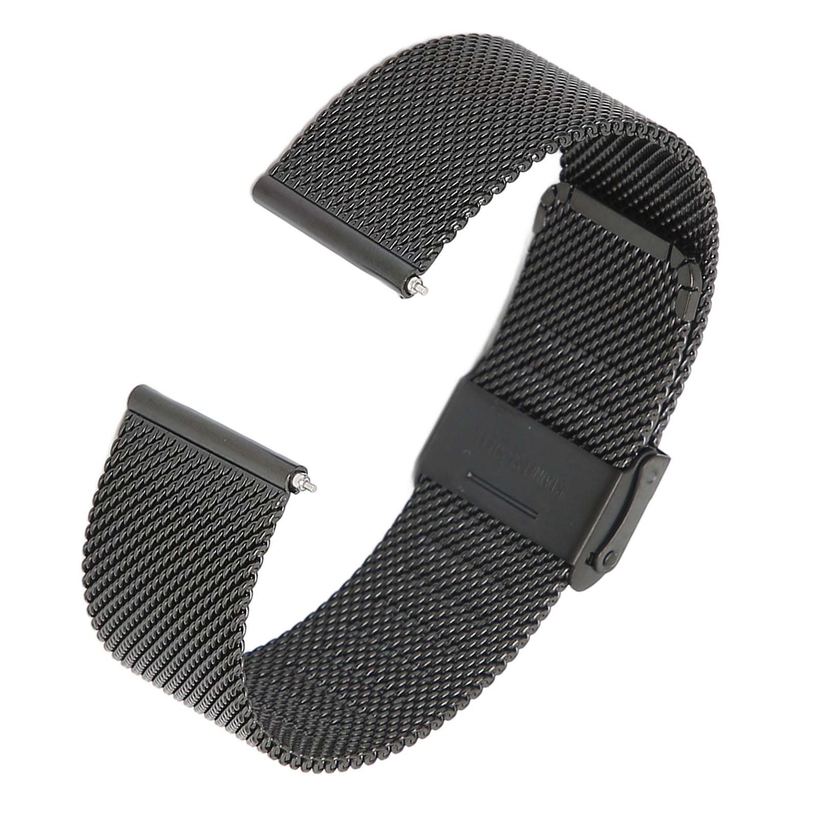 22mm Stainless Steel Watch Bands 22mm Stainless Steel Watch Strap 22mm Stainless Steel Watch Wristband Stainless Steel Quick Release Watch Band Mesh Woven Watch Band 22mm Stainless Walmart