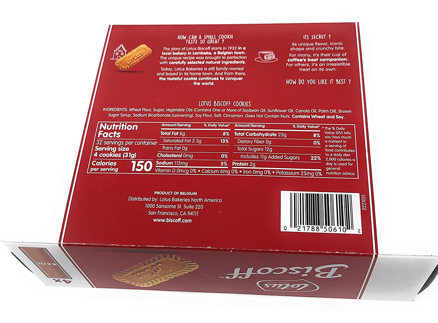 Lotus Biscoff Cookies, 35.2 Ounce (2 Pack)