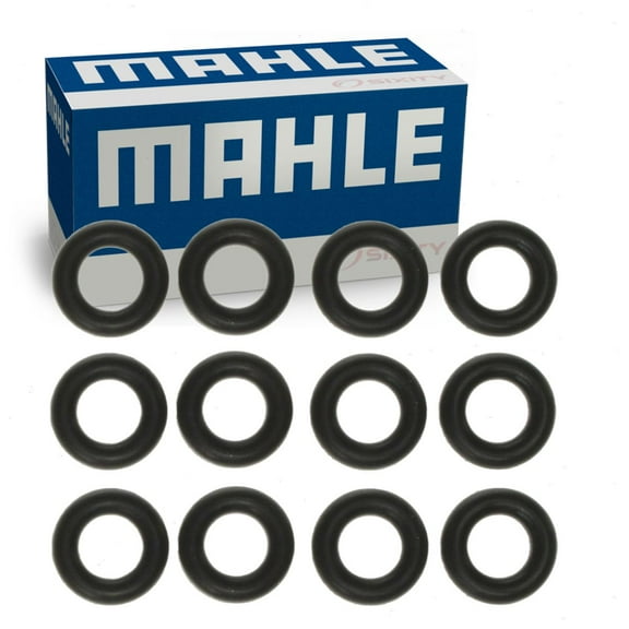3 pc MAHLE Upper & Lower Fuel Injector O-Ring Kits compatible with Ford F-150 2.7L V6 2018-2021