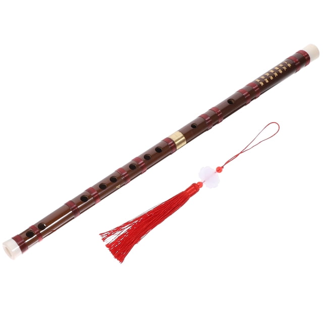 1Ensemble Flûte à Fife Faite à la Main pour Amateurs de Musique Instrument Chinois 52 x 2 x 2 cm