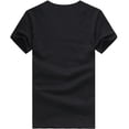 thumbnail image 5 of Dyfzdhu T Shirts for Women Trendy Heart Graphic Print T-Shirt Casual Round Neck Plus Size Summer Top Black, 5 of 8
