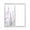 Purple, variant on Lavender Floral Window Privacy Film, Spring Flowers Botanical Plants Static Cling UV Sun Blocking Tint Film Heat Control Windows Films for Bedroom Bathroom, Window Stickers 17.7"x39.3"