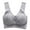 Gray Bra for Women, variant on Emboadlie Rosy Lift Bra, Emboadlie Lift Bra, Plus Size Comfort Extra Elastic Wireless Support Lace Bra Black XXL