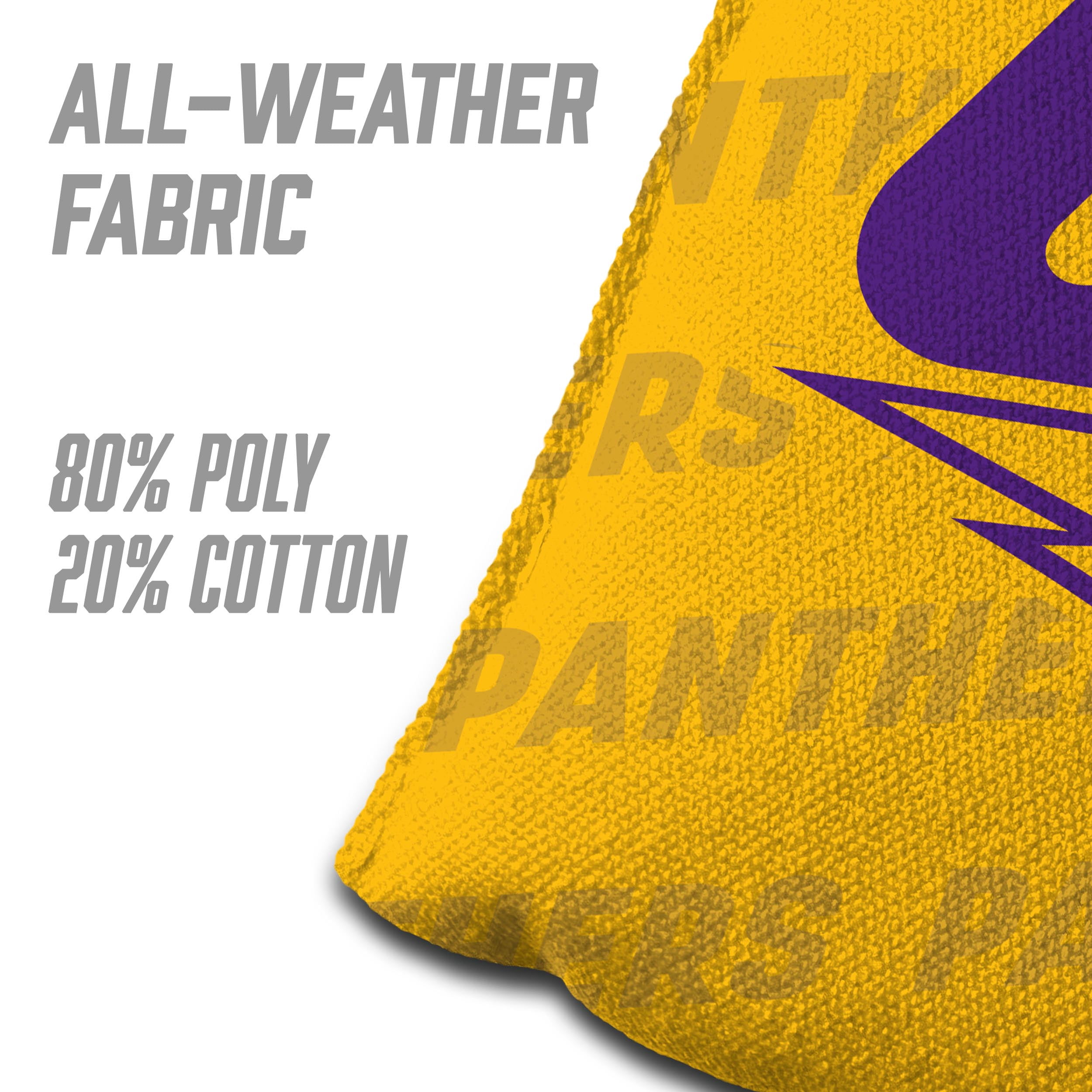 NCAA Northern Iowa Panthers Cornhole Bags - 4PK - Yellow