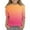 Pink, variant on KAUOD Teen Girls Sequins Shirt 3/7 Sleeve Crew Neck Soft Tshirts Clothes Kids Lightweight Fit Cotton Pullover Tops Outfits