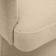 thumbnail image 4 of Kristen Taupe Rolling Desk Chair, 4 of 7