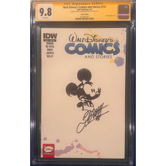 Walt Disney's Comics and Stories #721 - CGC 9.8 Comic Book