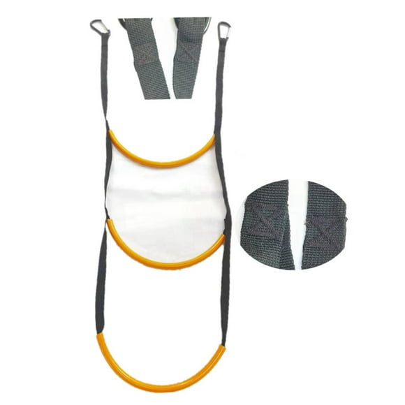 Rib Boarding Ladder Webbing Strap Accessories Rope Ladder for Inflatable Boat Kayak Wakeboard Speedboat Kayaking Motorboat