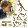 thumbnail image 2 of CanGonggg Dinosaur Skeleton (12 Pieces) Assorted Figures Dinosaur Toys For Kids Family Finger Puppets 100 Chart Game Alphabet Matching Board Easter Games for Toddlers outside Hot Dots Kindergarten, 2 of 9