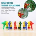 thumbnail image 2 of 10pcs Spray Bottles Trigger Sprayer Nozzles Chemical Resistant Spray and Tips Replacement Parts Plastic Spray Bottles Watering (Random Color), 2 of 7
