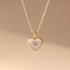 thumbnail image 2 of Collar de mujer Peach Sweetheart Shell - Oro ER, 2 of 5