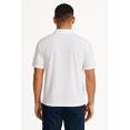 thumbnail image 3 of Expert Brand Men's DriMax™ Athletic Dry Fit Golf Polo, White, Large, 3 of 7