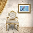 thumbnail image 3 of Williams, Joanne 32x22 Gold Ornate Wood Framed with Double Matting Museum Art Print Titled - Kenya, Masai Mara Lilac-breasted roller on limb, 3 of 4