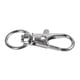 thumbnail image 3 of 50 Piezas de Broche de Metal Giratorio de Clips de Langosta para DIY de Bolsas Plateado, 3 of 5