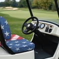 thumbnail image 6 of Pzuqiu Golf Cart Accessories No Nails Required, for Golf Cart Seats, Golf Cart Seat Covers, Compatible with Ezgo Most 2-Seater Carts, 6 of 10
