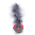 thumbnail image 2 of Cat Catnip Toy Cartoon Plush Cat Chew Toy Kitten Teething Toy with Fake Feather, 2 of 10