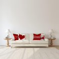 thumbnail image 2 of Happy Valentines Day Pillow Covers 20x20 Set of 4 Red Love Heart Throw Pillow Covers Home Outdoor Sofa Couch Cushion Covers Wedding Anniversary Pillow Covers Pillow Cases(20 by 20), 2 of 6