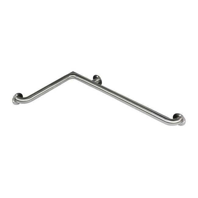 Ligature Resistant Grab Bar, 32" L, Stainless Steel, Satin WH1109-3-R