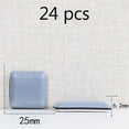 thumbnail image 5 of Deslizadores de muebles de teflón cuadrados elegantes, deslizadores de alta calidad que garantizan una larga vida útil, resistentes a la presión para pisos de madera, laminados, vinilo y baldosas (24, 5 of 5