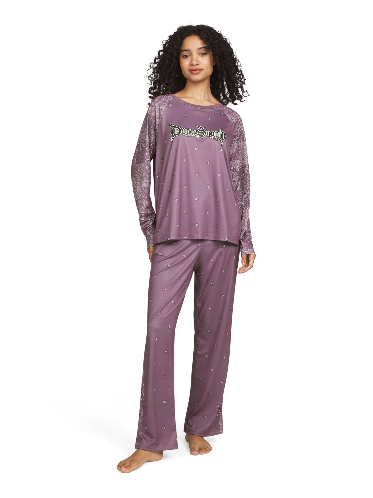 Dogg Supply Women's Long Sleeve Pajama Set