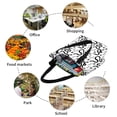 thumbnail image 5 of Bingfone Hand Drawn Snake Women Shoulder Tote Bags Casual Bag Ladies Shopping Handbag, 5 of 6