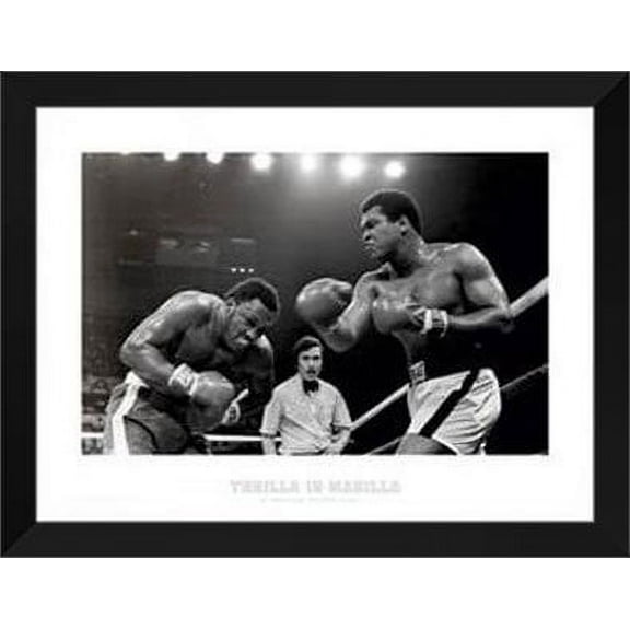 FRAMED 28x36 "Muhammad Ali: Thrilla In Manila"