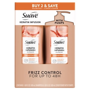 Suave Keratin Infusion Smoothing Shampoo & Conditioner