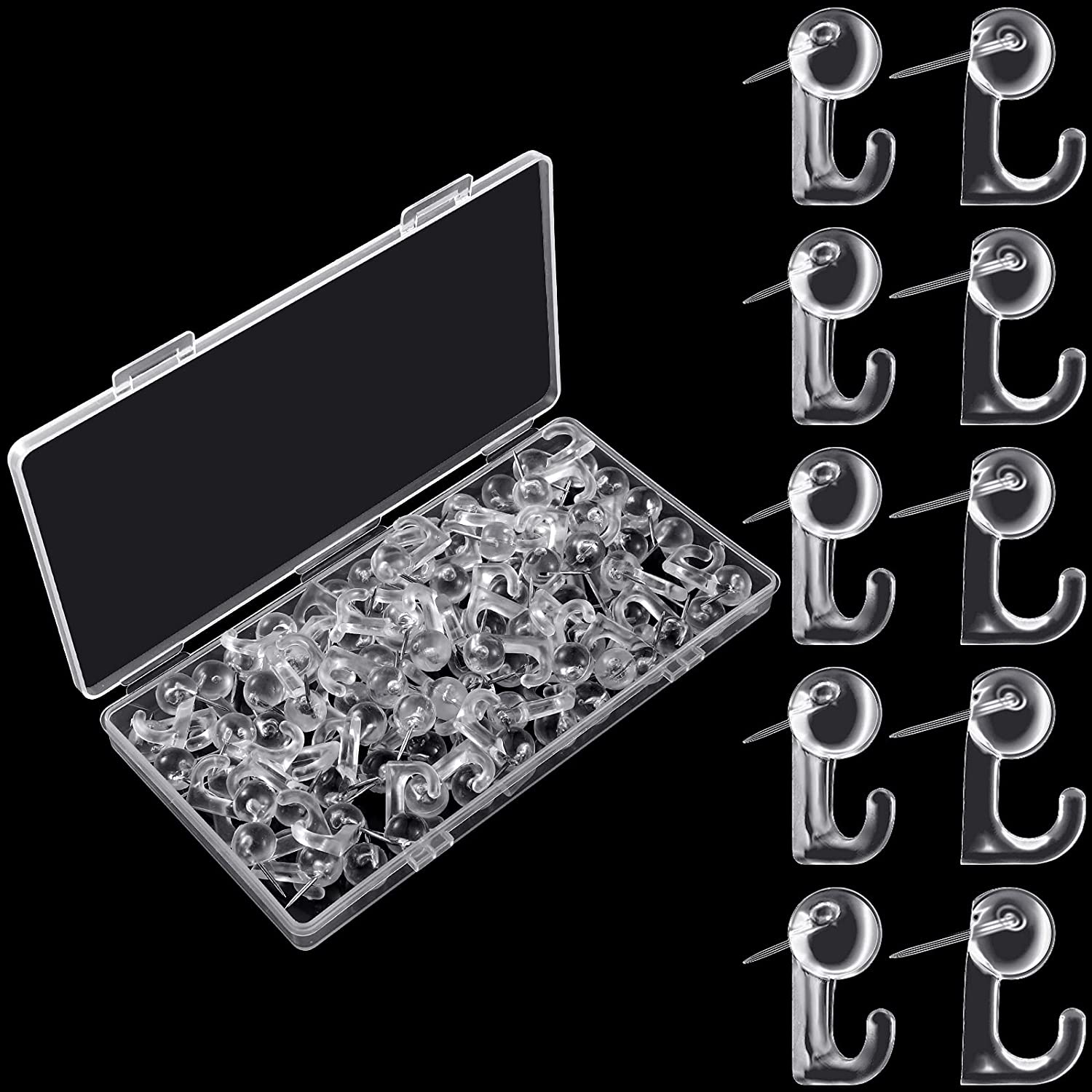 Push Pin Hooks Plastic Heads Pin Tacks Clear Wall Thumb Tacks Hanging   38c7a898 89b4 47bd A274 02e1378891cd.17ba044c1561c587d2e36d95d7ff01fe 