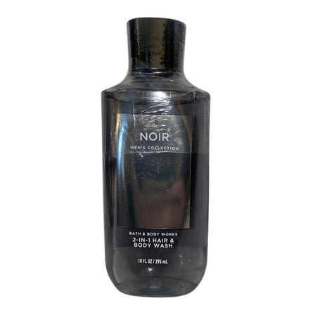 Bath and Body Works NOIR (Men's Collection) 2 in 1 Hair and Body Wash (10 FL OZ / 295 mL)