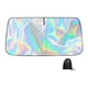 thumbnail image 1 of Car Window Sunshade Laser Reflective Cloth Foldable Windshield Sun Shade for UV Protection, Heat Insulation & Privacy, 1 of 5