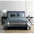 thumbnail image 2 of Teal Polyester Jacquard Comforter Set, Full/Queen, Mainstays Preston, 2 of 8