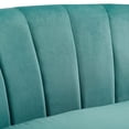 thumbnail image 6 of Modway Prospect Channel Tufted Performance Velvet Armchair in Teal, 6 of 6