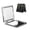 Square, variant on Skulls Gothic Day Of The Dead Skull Lovers Portable Double-Sided Face Mirror Square, Magnifying Compact Pocket Mirror with PU Leather Cover