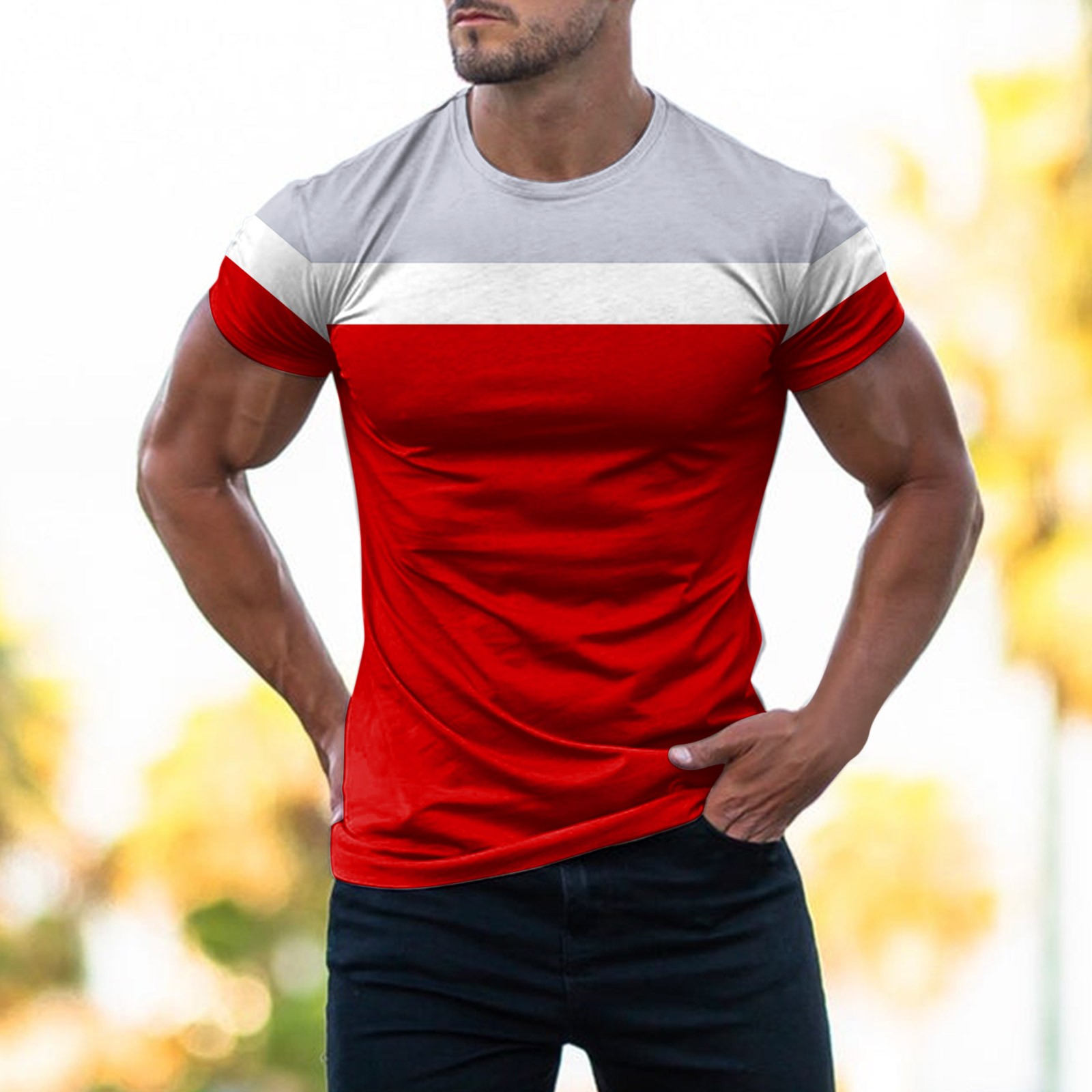 fitted t shirts for bigger guys