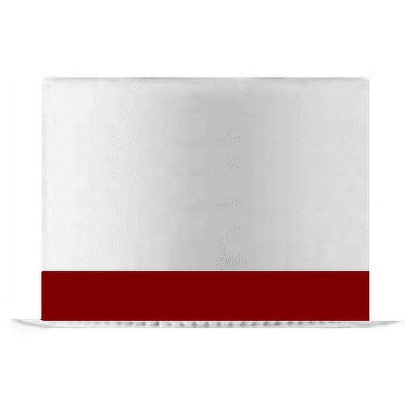 Solid Wine Red Edible Cake Decoration Ribbon -6 Slim Strips